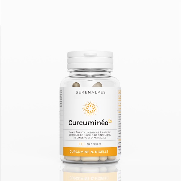Curcumineo 5x de Serenalpes – avis sur la curcumine