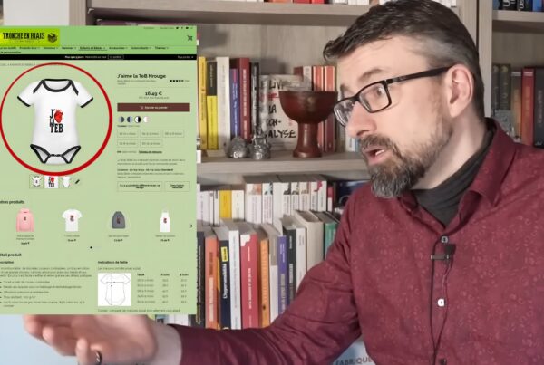 Le body pour bébé de la Tronche en Biais